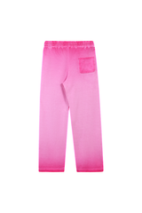 Unisex Fall 100% Cotton Washed Gradient Wide Leg Pants