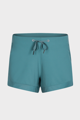 Women's Solid Outdoor Shorts - Curved Hem Quick-Dry Pants