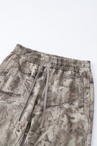 Men's Spring Tree Branch Camo Straight Leg Casual Pants