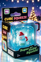 Christmas Magic Crystal Cube Squishy Fidget Toy Box Pack