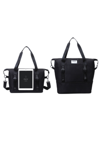 Expandable Dry & Wet Separation Gym Travel Bag