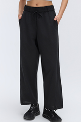 Women's Solid Simple Versatile Drawstring Pants