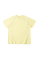 Men's Sporty Contrast-Stitch Raglan Short-Sleeve T-Shirt