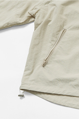 Men's Zip-Up Hooded Windbreaker - Water-Repellent Outdoor Jacket