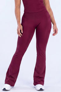 Women’s Butt Lifting Slim Athletic Bell Bottom Leggings
