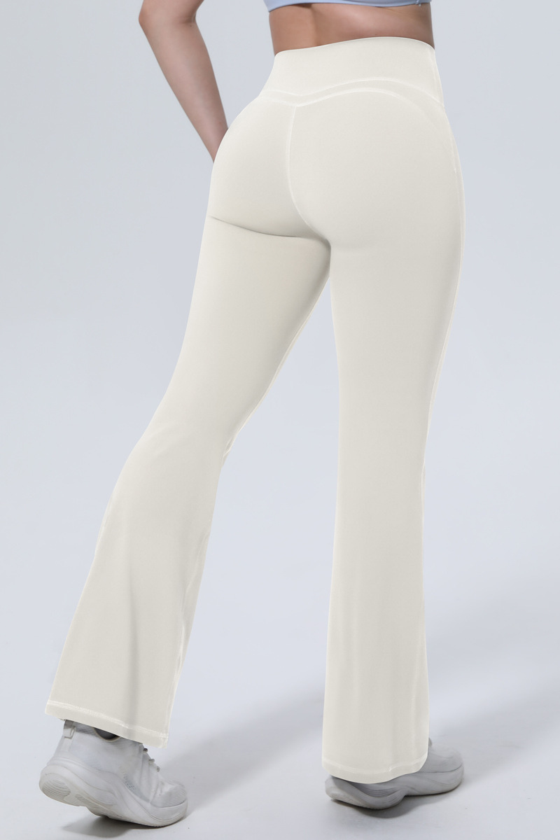 Women's Athletic High-Waist Shapewear Flare Pants