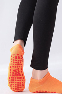 Women's Athletic Silicone Non-Slip Low-Cut Yoga Socks
