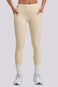 Women's Athletic Side Pocket Hip-Pocket Yoga Leggings