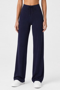 Women’s High-Rise Drawstring Pocket Wide-Leg Yoga Pants