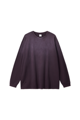 Men's Fall 100%Cotton Vintage Washed Drop Shoulder Pullover