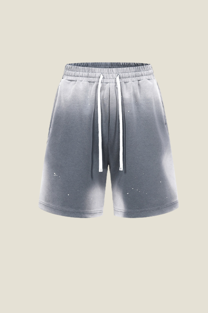 Unisex Splatter Tie-Dye Tee - Washed Vintage Streetwear