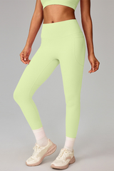 Women's Athletic High Waist Side Pocket Yoga Leggings