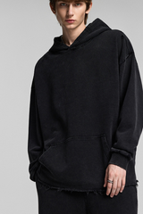 Retro, solid-colored, hoodie