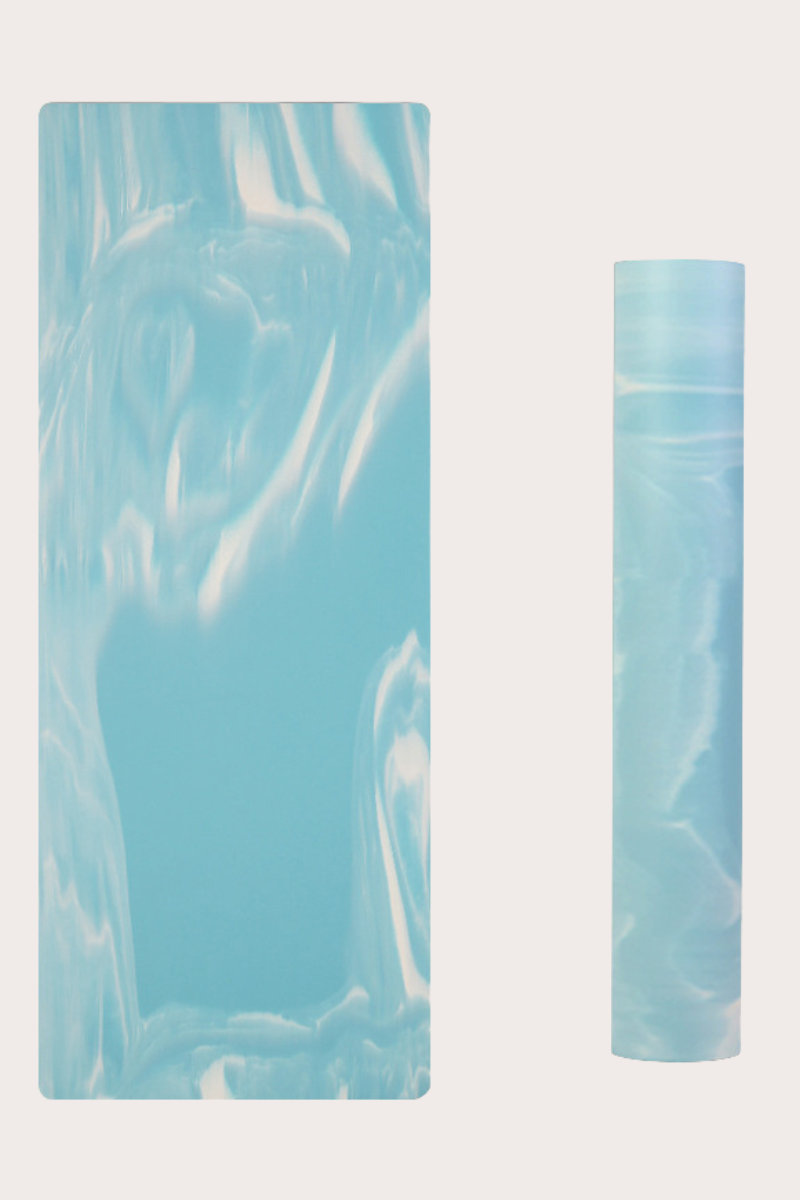 Women's Non-Slip Color Block Yoga Equipment  Mat