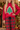 Women's Fall Christmas Tree Color Block Mock Neck Sweatshirt