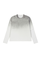 Women's  100% cotton Vintage Wash Gradient Relaxed Pullover