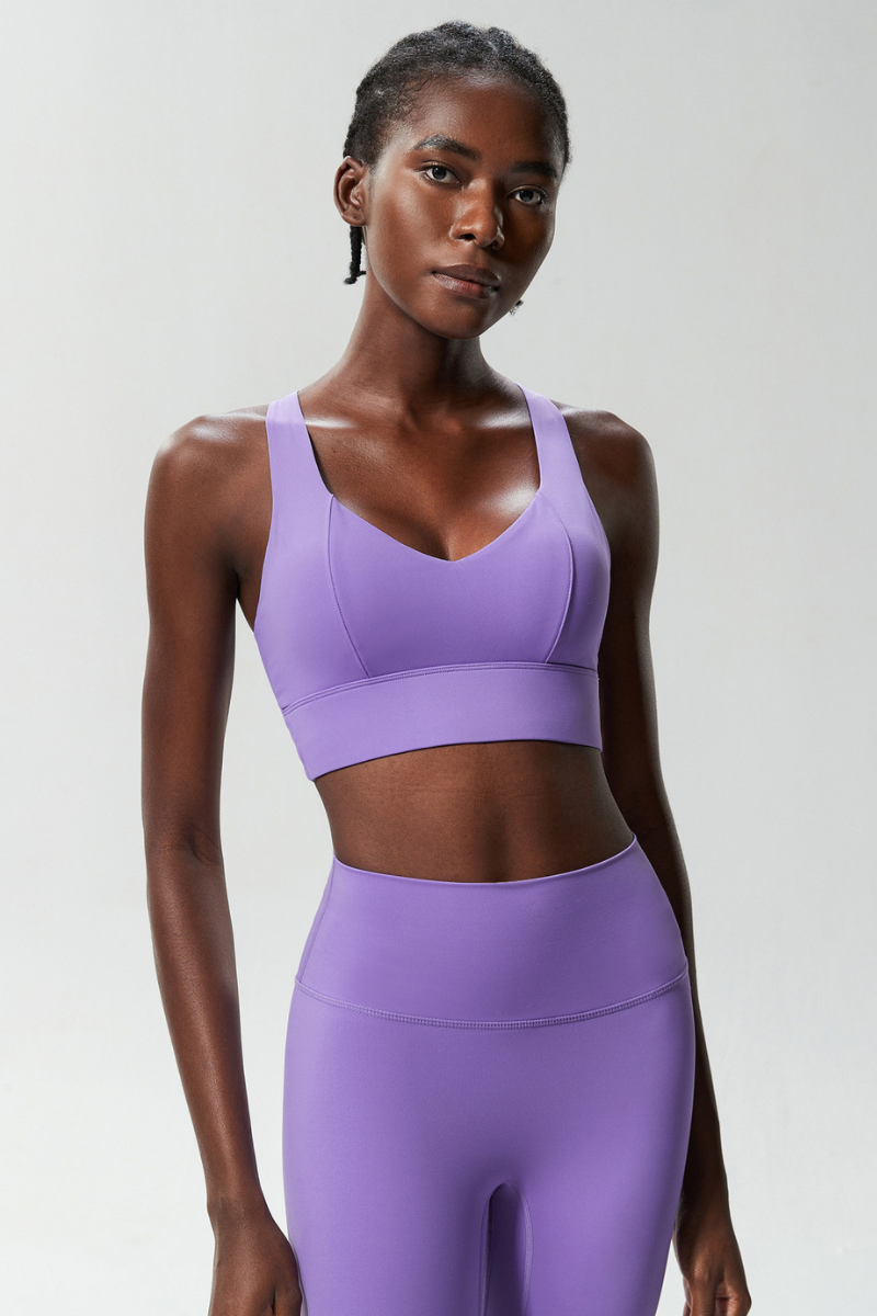 Women's Crisscross Racerback High-Impact Support Sports Bra