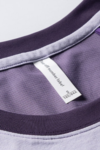 Unisex Color Block Printed Quick-Dry Relaxed T-Shirt