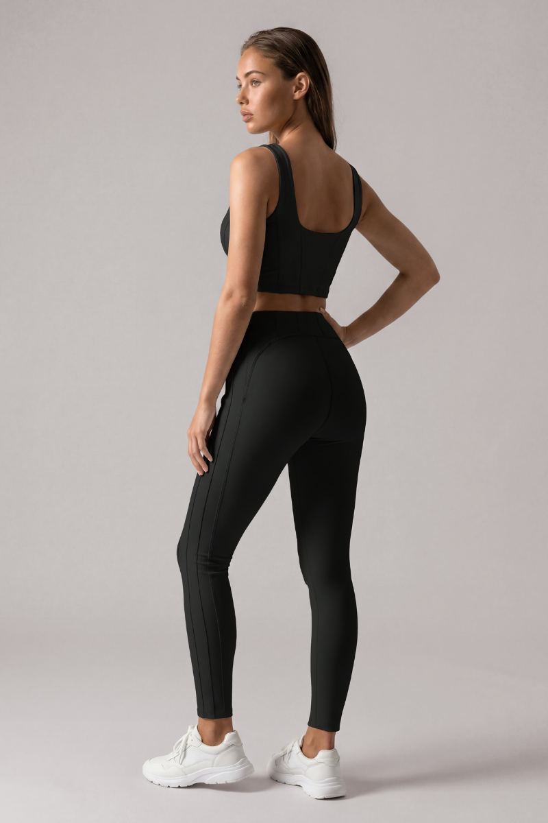 Women’s Wide Strap Bra And Leggings Sportswear Sets