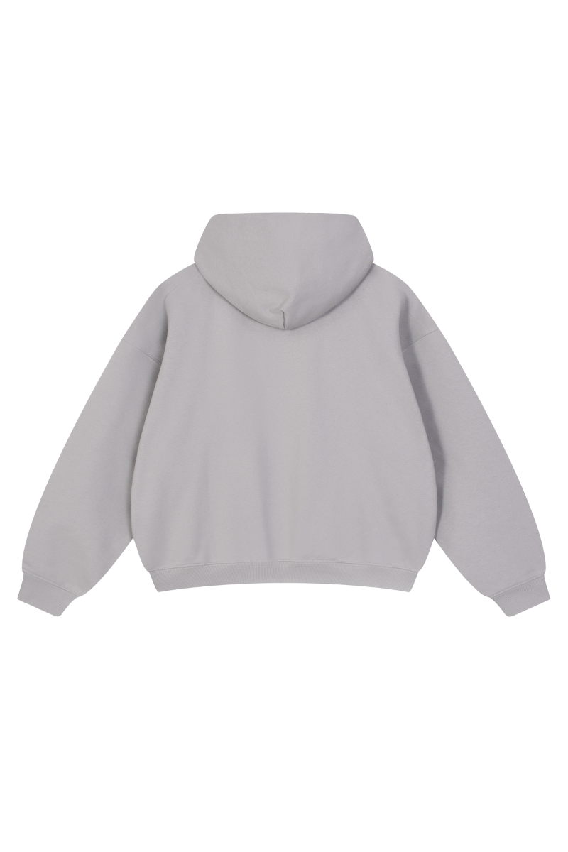 Unisex Fall Fleece Drop Shoulder Pullover Hooded Sweatshirts