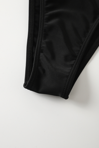 Women's Tie Side Slit Maxi Skirt Sexy Bikini 3 Piece Set