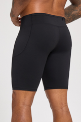 Men's Sports Sculpting Solid Side Pocket 5-inch Shorts