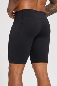 Men's Sports Sculpting Solid Side Pocket 5-inch Shorts