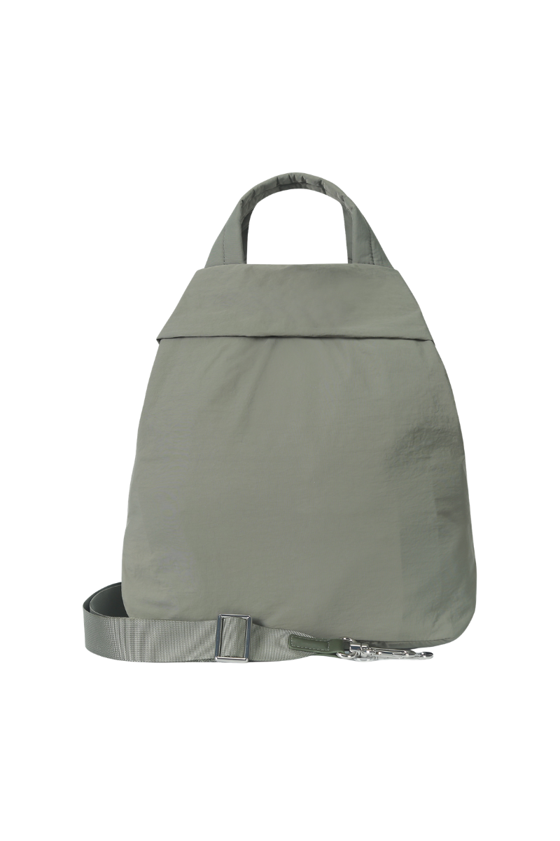 Unisex Nylon Water-Resistant Tote Bag with Adjustable Shoulder Strap