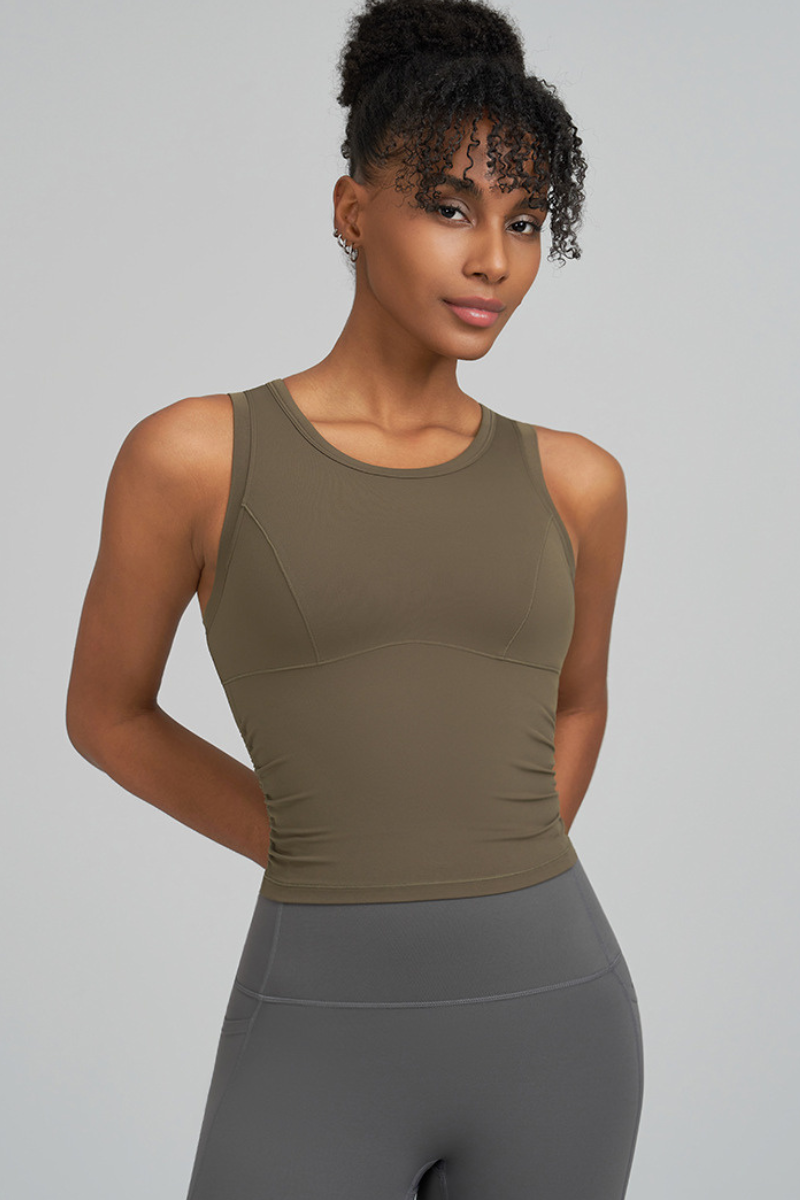 Women's sleeveless sports vest