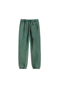 Unisex Fall Fleece Wax Dyed  Vintage Athletic Jogger