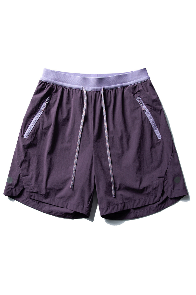 Unisex Color Block Quick-dry  Lightweight Sports Shorts