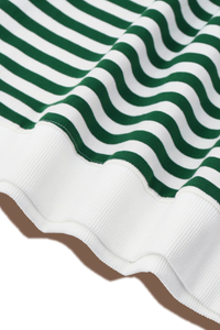 Women's Fall Christmas Festival Stripe Printed Pullover