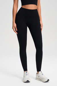 Women's Double-Brushed Pocket Athletic Leggings