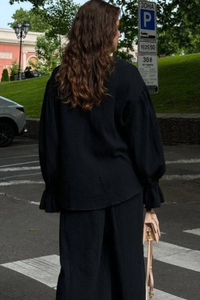 Lantern-style sleeve top set