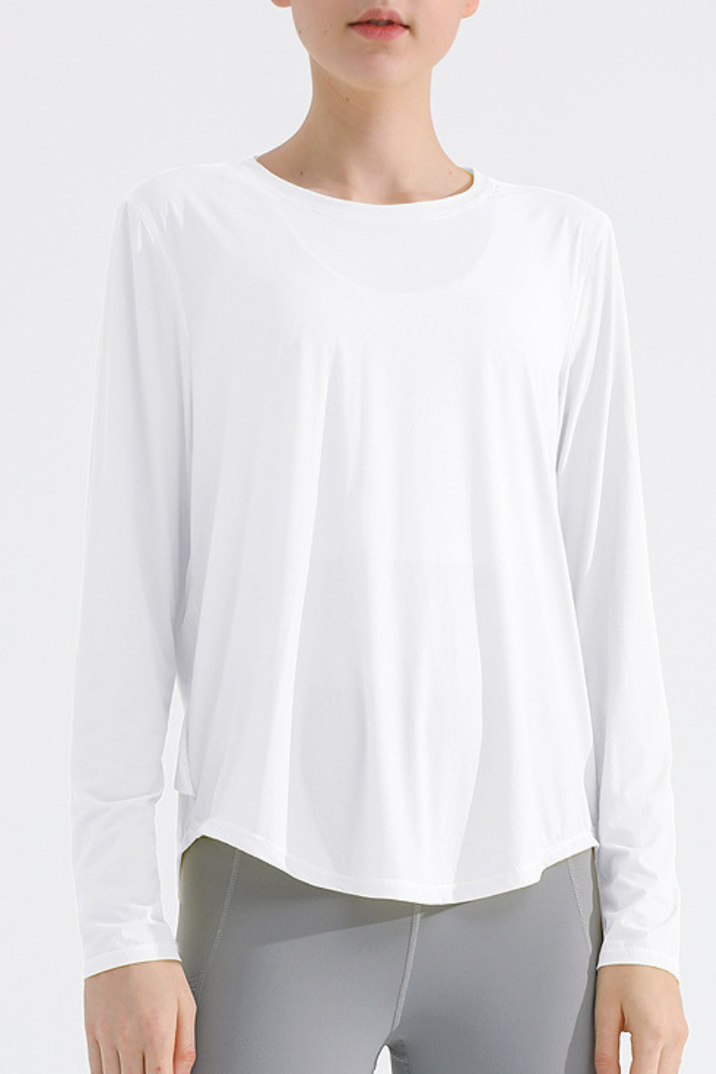 Women's Summer Sun protection Cross Over Layered Back Top
