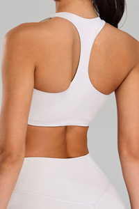 Women’s U-neck Racer-Back Back Beauty Sports Bra