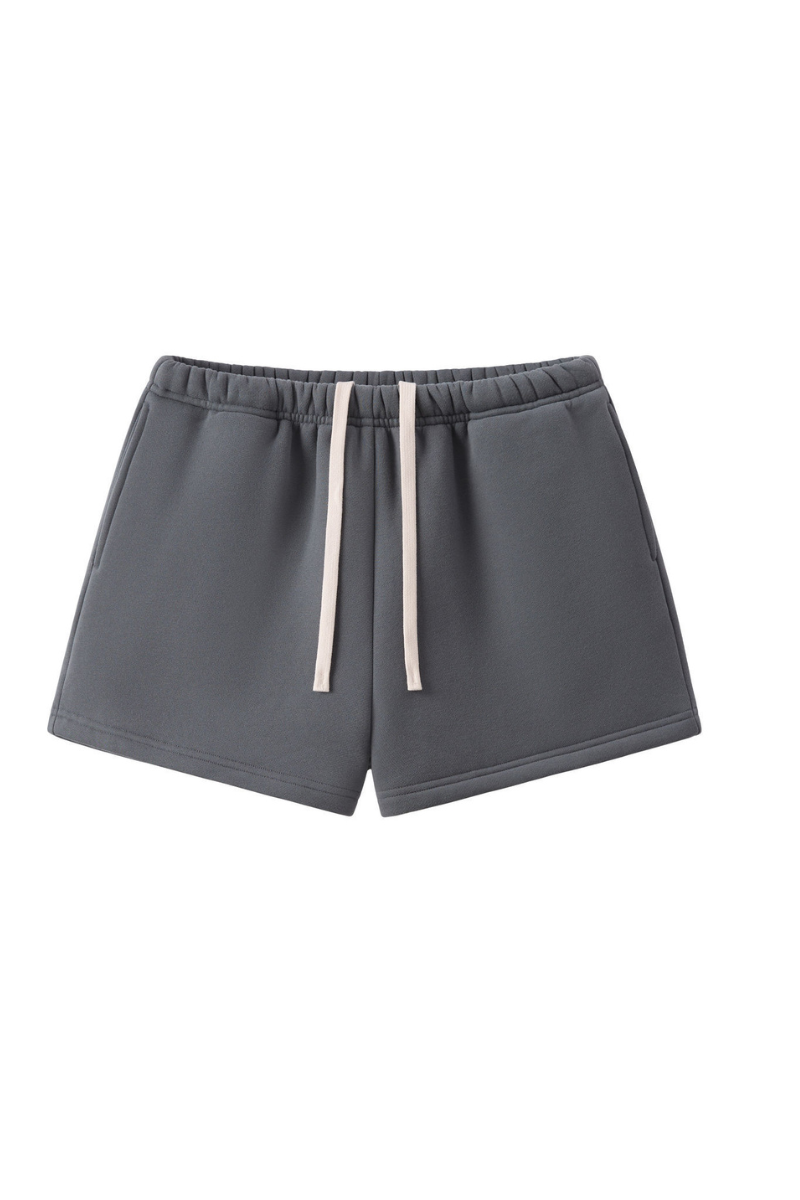 Women Cozy Heavyweight Fleece Athletic Shorts