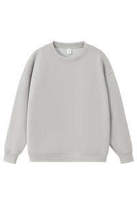 Men Heavyweight Cotton-Blend Crewneck Sweatshirt