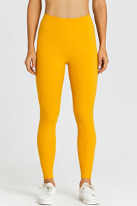 Solid High-Waisted Leggings