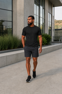Men's UV Protection Antibacterial Cooling Quick-Dry Athleisure Tee