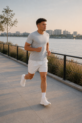 Men's 2-in-1 Dual-Layer Athletic Running Shorts With Inner Liner