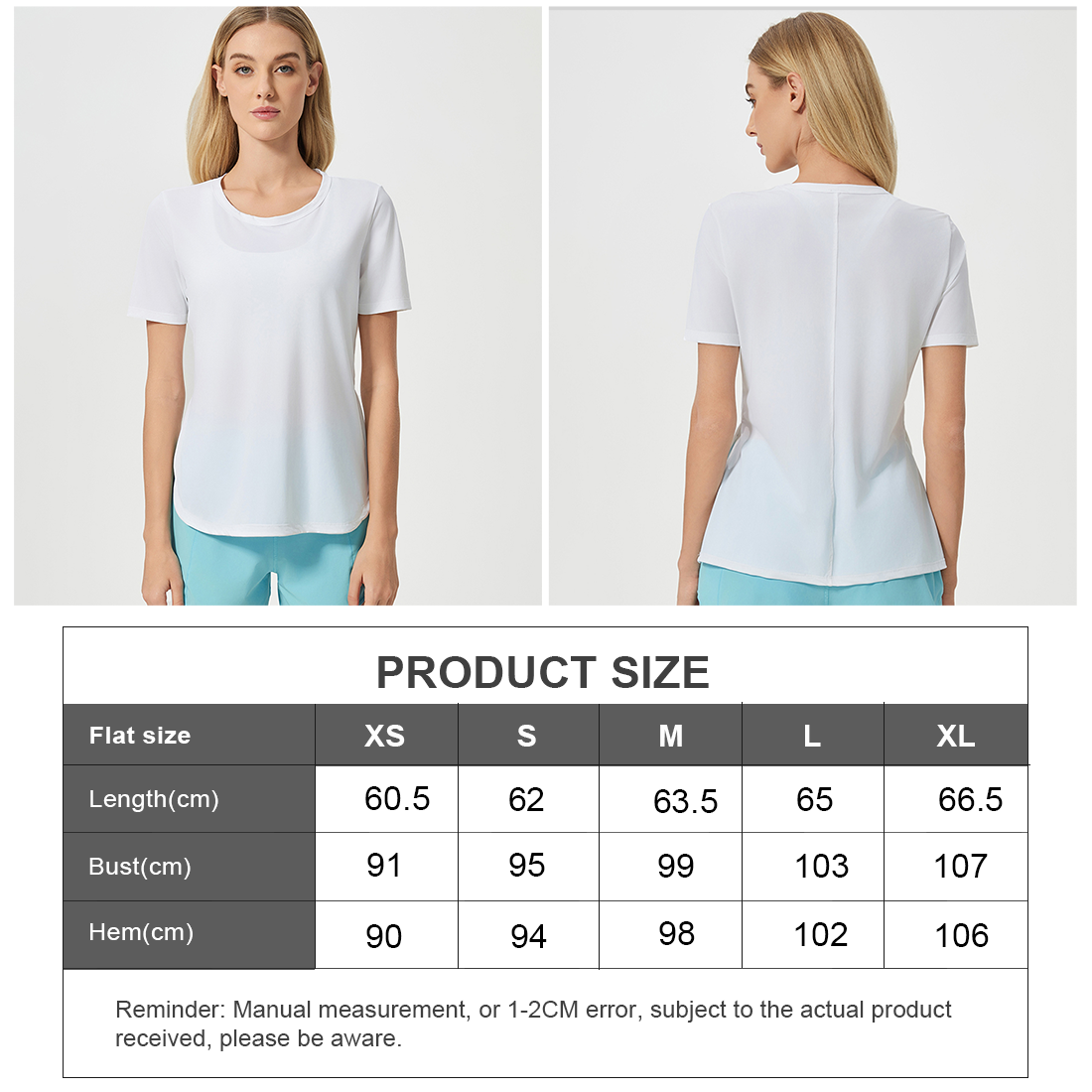 Women Short Sleeve Side Split Quick Dry Loose Breathable Running Fitness Sports Yoga Top