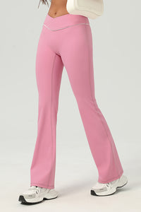 Women Naked-Feel High-Waisted Quick-Dry Flared Yoga Leggings