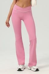 Women Naked-Feel High-Waisted Quick-Dry Flared Yoga Leggings