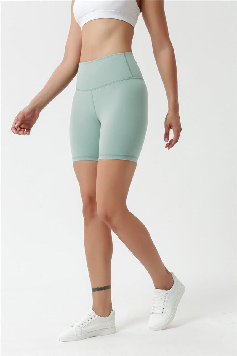 Women High Waist Yoga Shorts