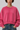 Women's Fall Solid Washed Cropped Crew Neck Sweatshirt