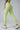 High-waisted track solid color leggings