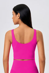 Women Crisscross Back High-Support Removable-Padded Yoga Sports Bra