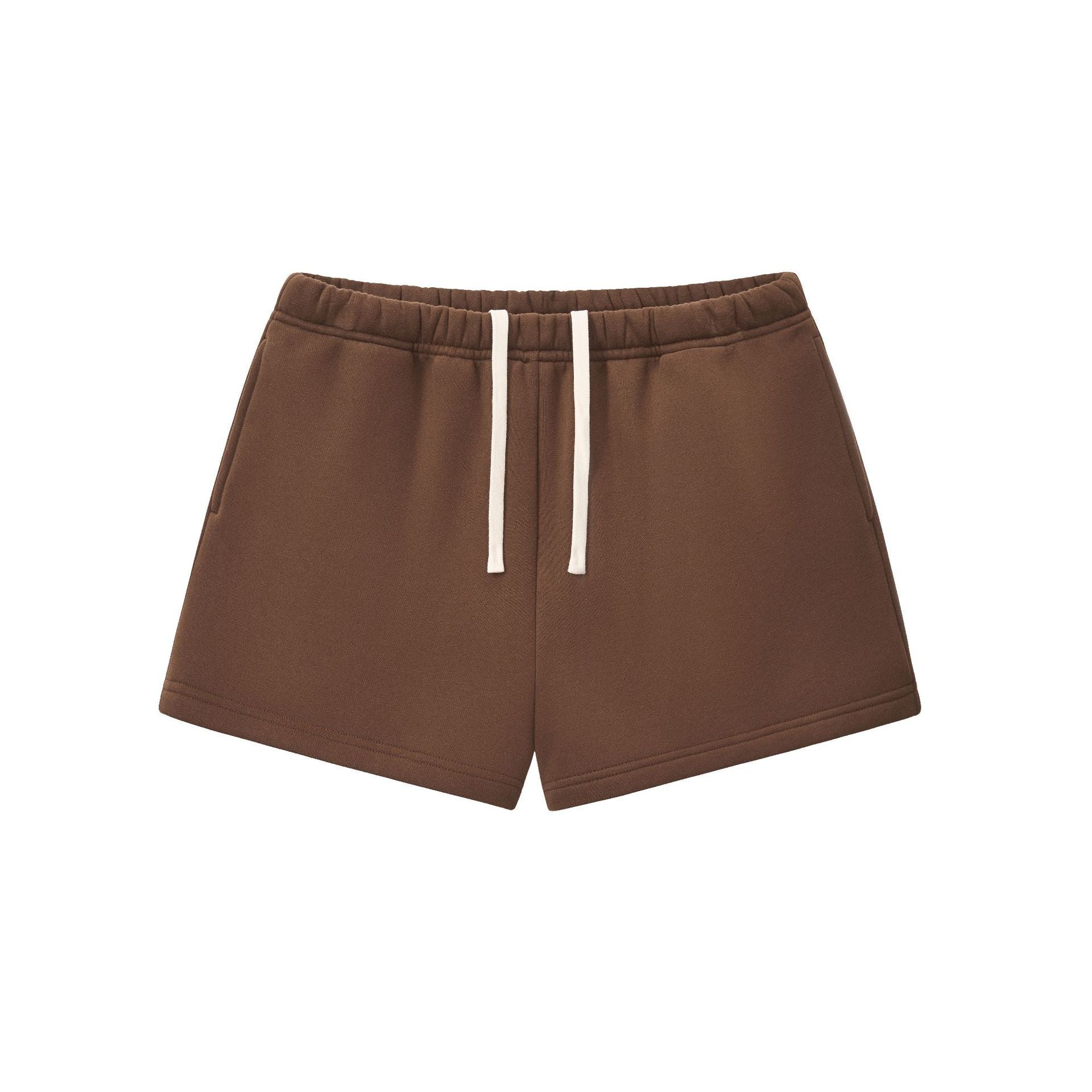 Women Cozy Heavyweight Fleece Athletic Shorts