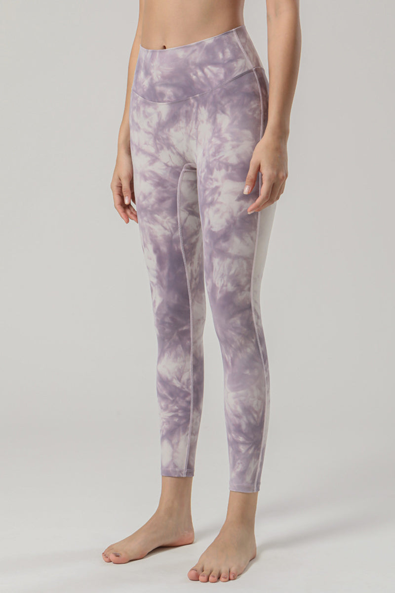 Tie-Dye High Waisted Yoga Leggings